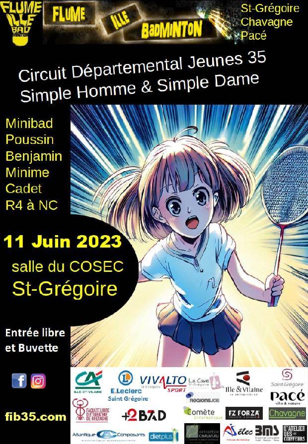 Circuit Jeune Départemental 35 - FIB Saint-Grégoire